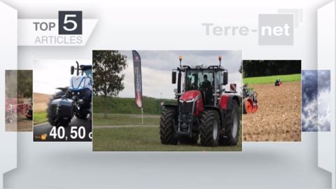Les articles les plus lus sur Terre-net cette semaine. (©Terre-net Média)