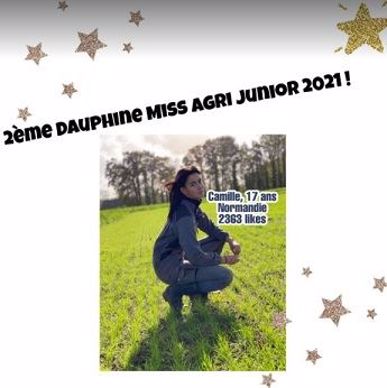 camille normandie deuxieme dauphine miss agri
