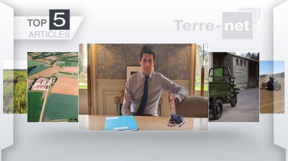 Top articles de Terre-net cette semaine. (©Terre-net Média)