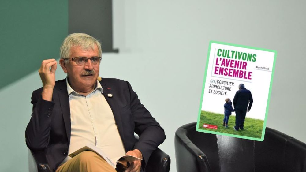 Dans son dernier ouvrage, l'agriculteur vendéen Hervé Pillaud propose de nombreuses pistes pour réconcilier durablement agriculture et société. (©Terre-net Média)