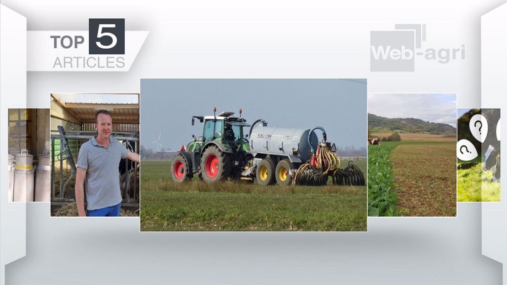 Top articles de Web-agri cette semaine. (©Terre-net Média)
