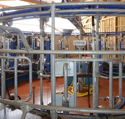 Roto de traite Delaval