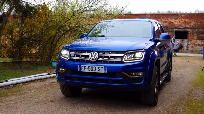 L'Amarok de Volkswagen ne laisse pas indifférent.