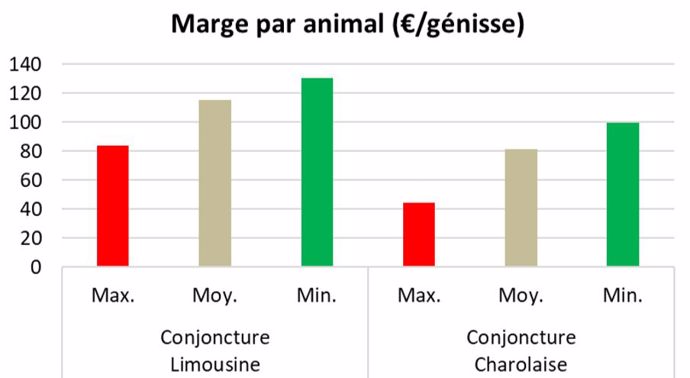 Marges de bœufs en label Prim'herbe