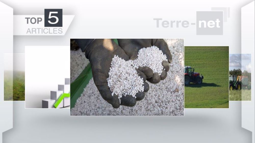 Articles les plus lus sur Terre-net cette semaine. (©Terre-net Média)