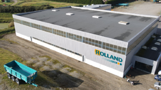 Le nouveau siège social de Rolland distribution à Gaël (35). (©Rolland) Le nouveau siège social de Rolland distribution à Gaël (35). (©Rolland)