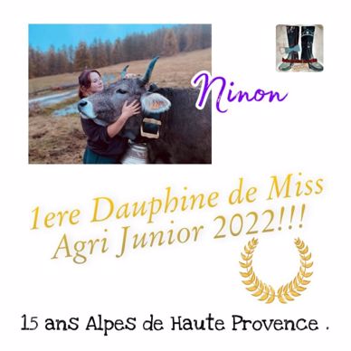 ninon premier dauphine miss agri junior