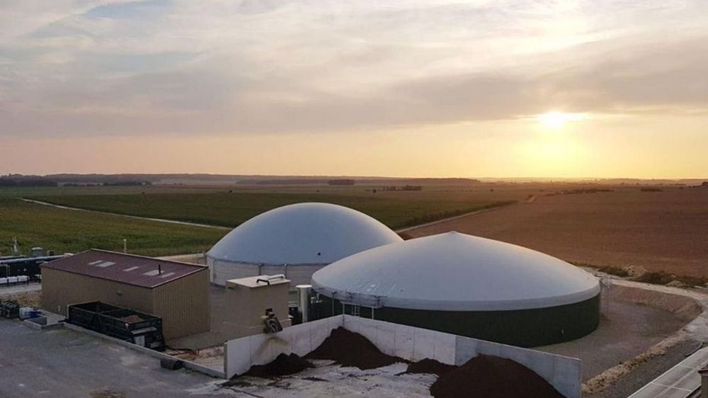   1 500 ha groupés autour du site pour alimenter le digesteur et épandre le digestat ! (©Boissy Bio Énergie)