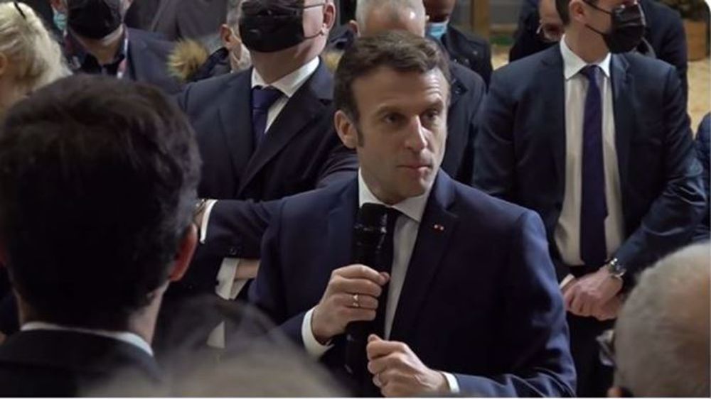Emmanuel Macron au dernier Sia. (©Compte Twitter d'Emmanuel Macron)
