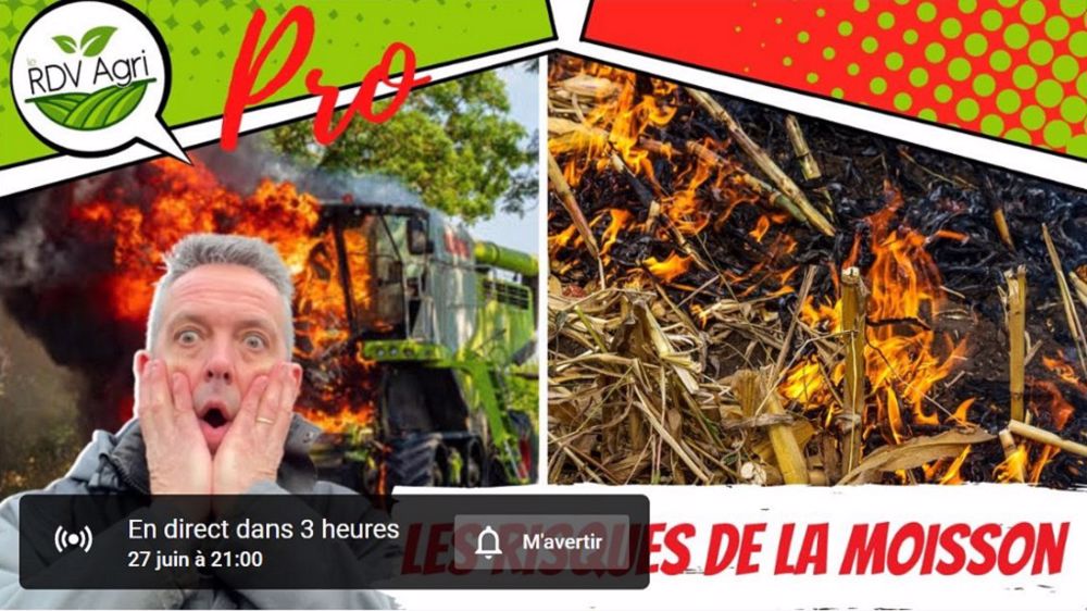 RDV agri spécial "risques à la moisson" ce soir à 21 h ! (©Sophie Sof)