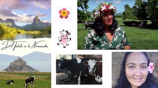 Cindy souhaite associer ses deux origines, normande et tahitienne, dans un projet d'élevage laitier sur son île natale. (©Cindy Gelas) Cindy souhaite associer ses deux origines, normande et tahitienne, dans un projet d'élevage laitier sur son île natale. (©Cindy Gelas)