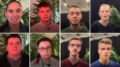 Ils savent ce qu'ils veulent, et ne veulent pas, pour leur avenir. Et ils nous le disent, en vidéo, en une à deux minutes chrono ! (©Terre-net Média) Ils savent ce qu'ils veulent, et ne veulent pas, pour leur avenir. Et ils nous le disent, en vidéo, en une à deux minutes chrono ! (©Terre-net Média)