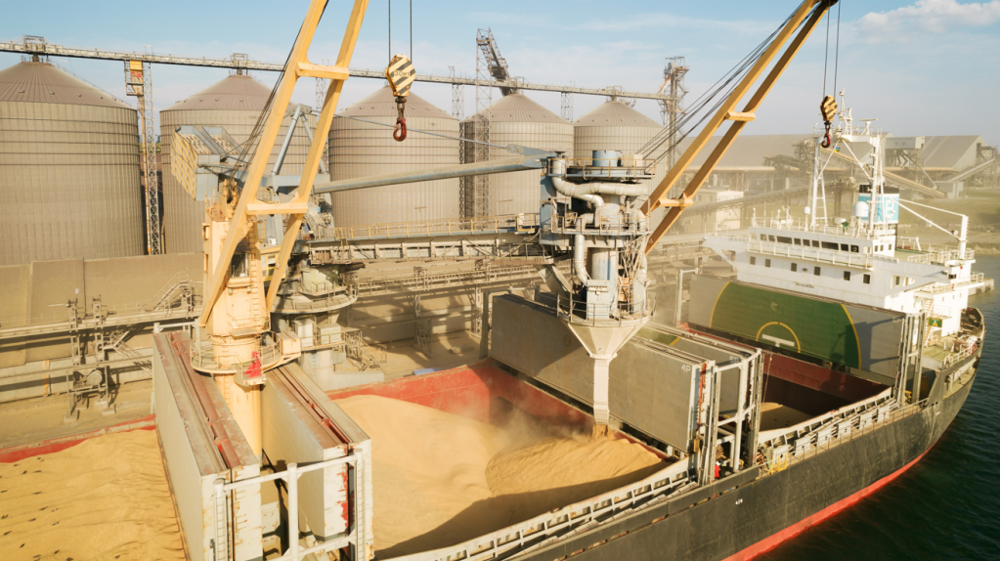 L'accord sur les exports ukrainiens, passé le 22 juillet entre Kiev et Moscou sous égide turque et onusienne, devait permettre d'exporter 20 Mt de produits agricoles ukrainiens (©AdobeStock)