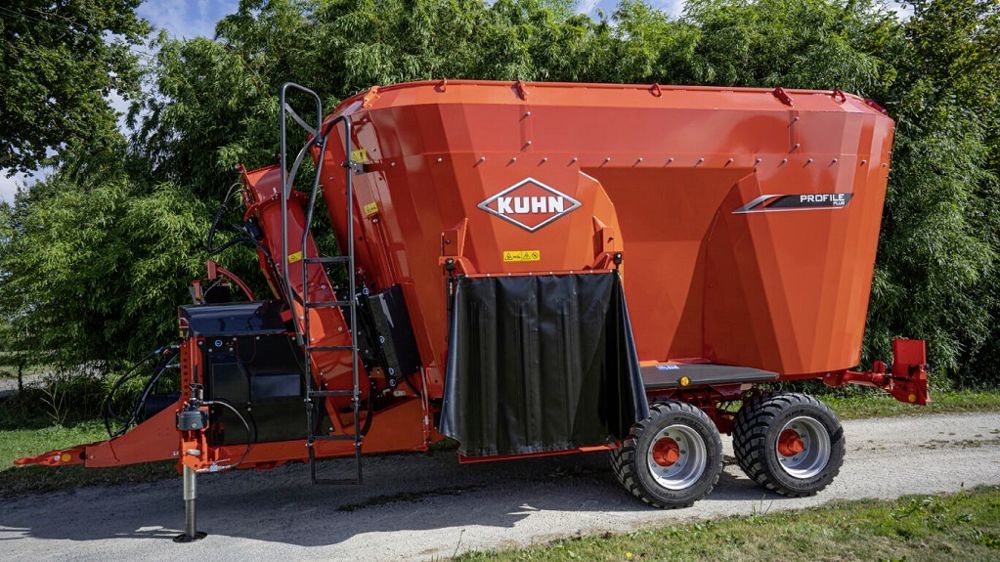 Kuhn complète sa gamme de mélangeuses Profile.