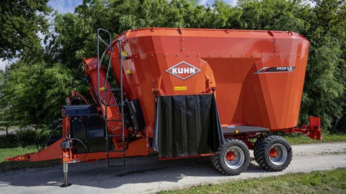 Kuhn complète sa gamme de mélangeuses Profile.