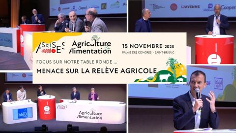 Les Assises de l'agriculture et de l'alimentation, organisées par Ouest-France, se tiennent le 15 novembre à Saint-Brieuc.