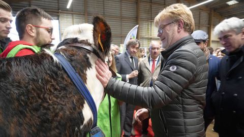 Au lycée agricole d'Yvetot, Marc Fesneau a annoncé les grands axes et les différentes mesures du Pacte d'orientation et d'avenir agricole, le 15 décembre.