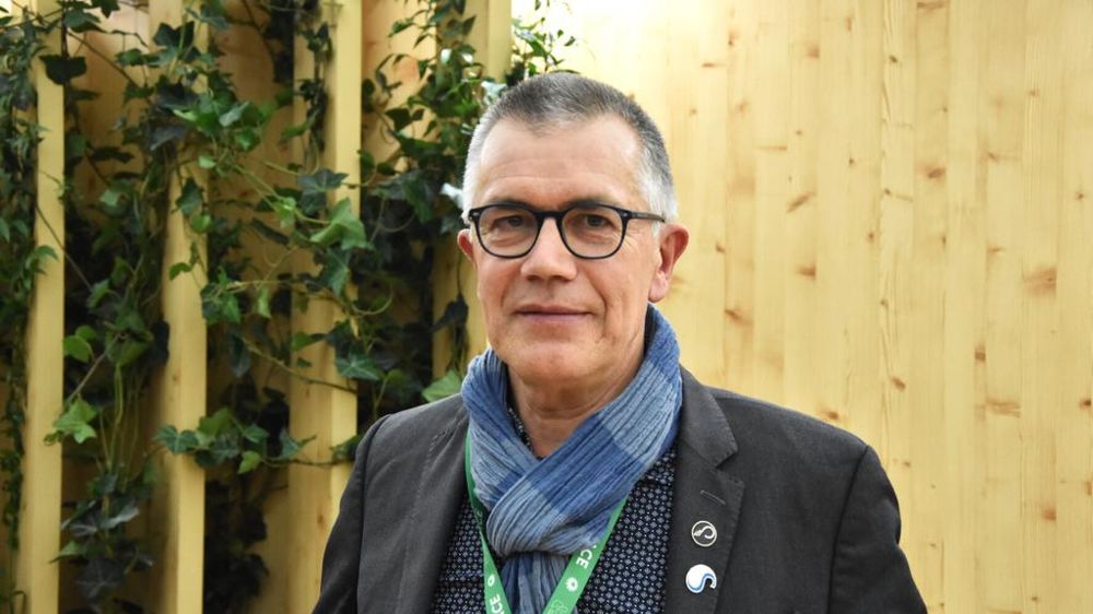 Portrait de Damien Lacombe président de Sodiaal