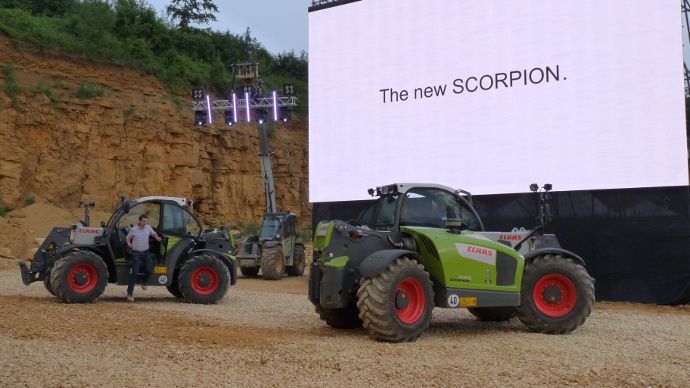 Télescopiques Claas Scorpion 2014