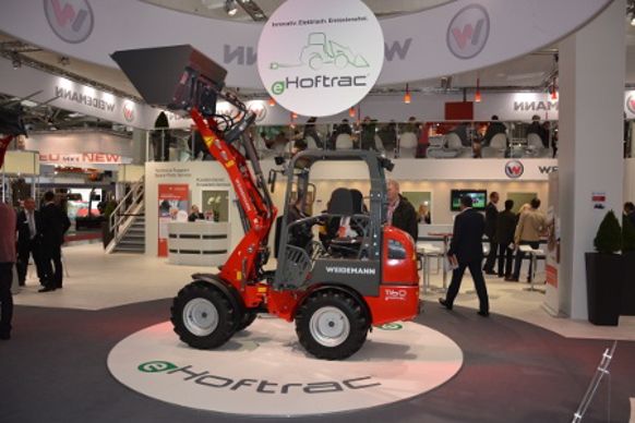 Prototype Weidemann eHoftrac