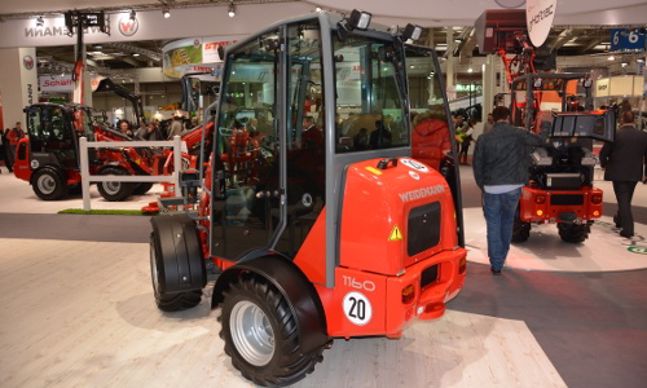 Weidemann 1160 avec nouvelle cabine