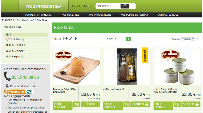 Durant les fêtes les consommateurs de Gironde pourront se laisser tenter par du foie gras. 
