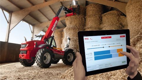 Evaluer la consommation de votre télescopique Manitou sur iPad Evaluer la consommation de votre télescopique Manitou sur iPad