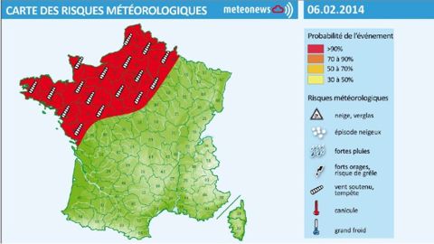 Tempête dans la nuit de jeudi à vendredi