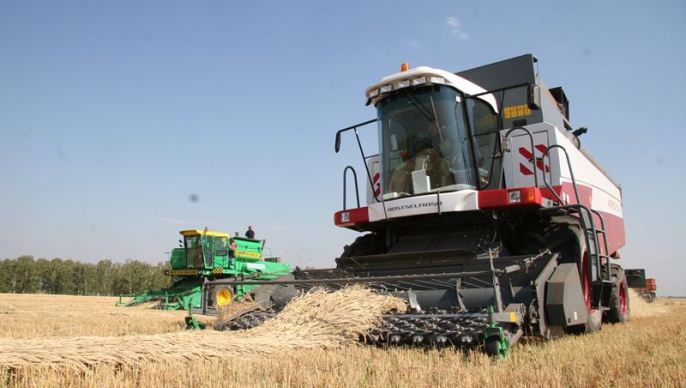 Moisson au Kazakhstan