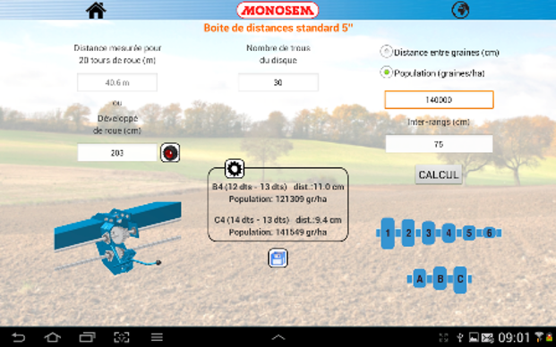 L'interface et l'utilisation de l'application sont simples.