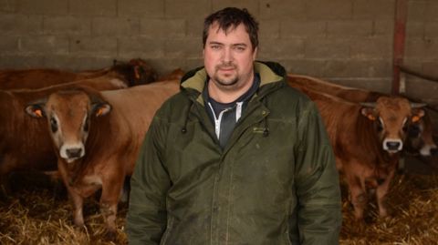Le coût de la ration des jeunes bovins de Christophe Mathiaud est descendu à 165 €/tonne brute. (©Terre-net Média)