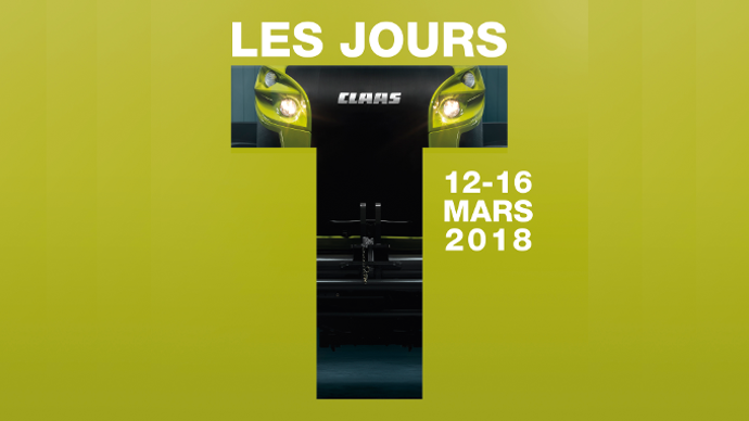 Du 12 au 16 mars, rendez-vous dans votre concession Claas pour vérifier la performance des tracteurs pendant les jours T Claas. Claas lance les jours T Claas