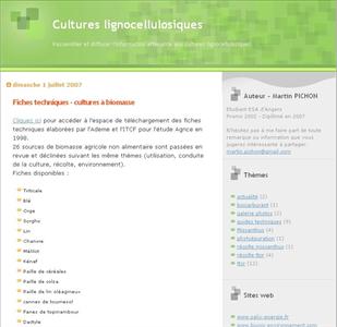 Blog cultures lignocellulosiques référencé par Terre-net