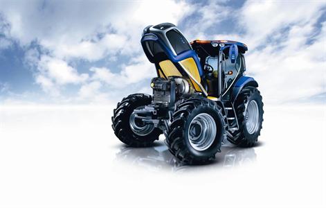 Tracteur à hydrogène New Holland NH2