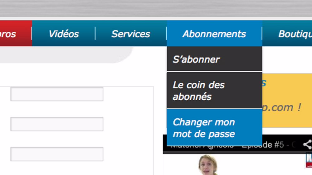 Le mot de passe vous déplaît ? Vous pouvez le modifier ! Le mot de passe vous déplaît ? Vous pouvez le modifier !