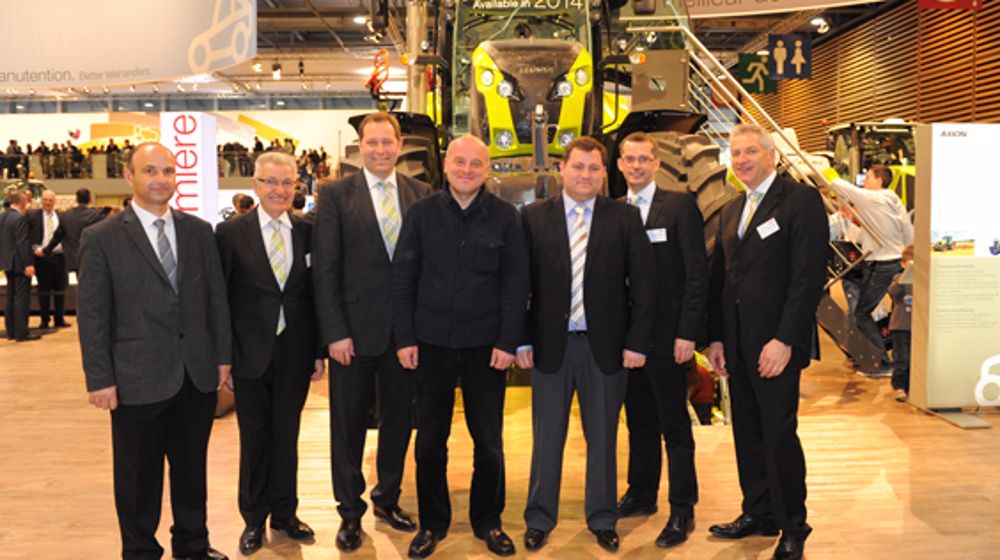 Claas signe en Géorgie Claas signe en Géorgie