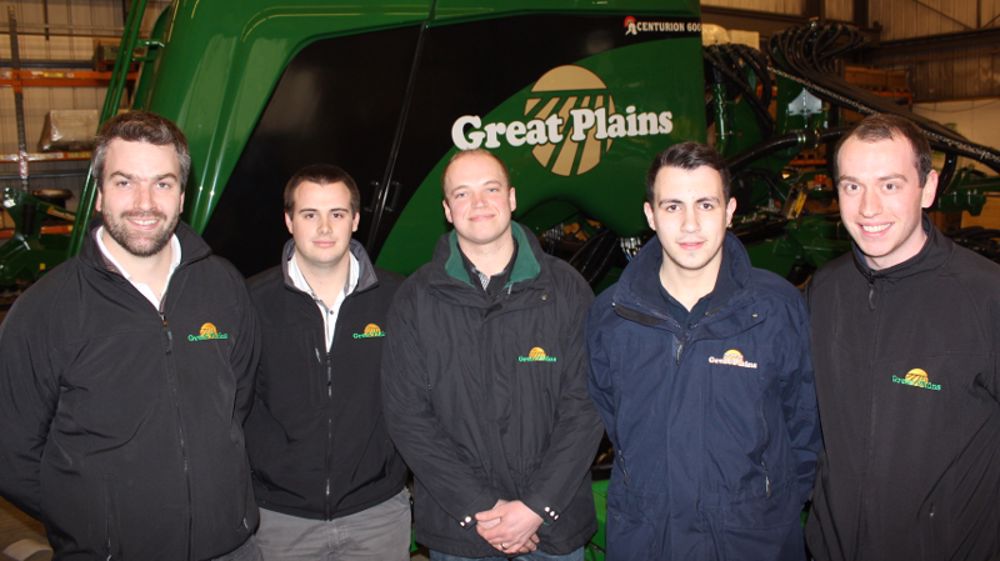 Great Plains muscle son équipe