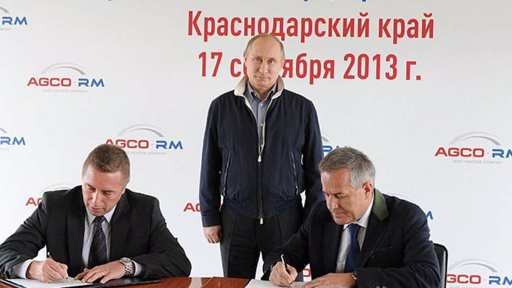 Agco trouve un partenaire de poids en Russie Agco trouve un partenaire de poids en Russie