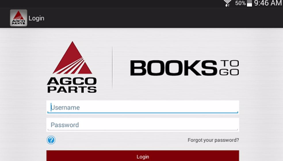 Agco met ses pièces dans une app 