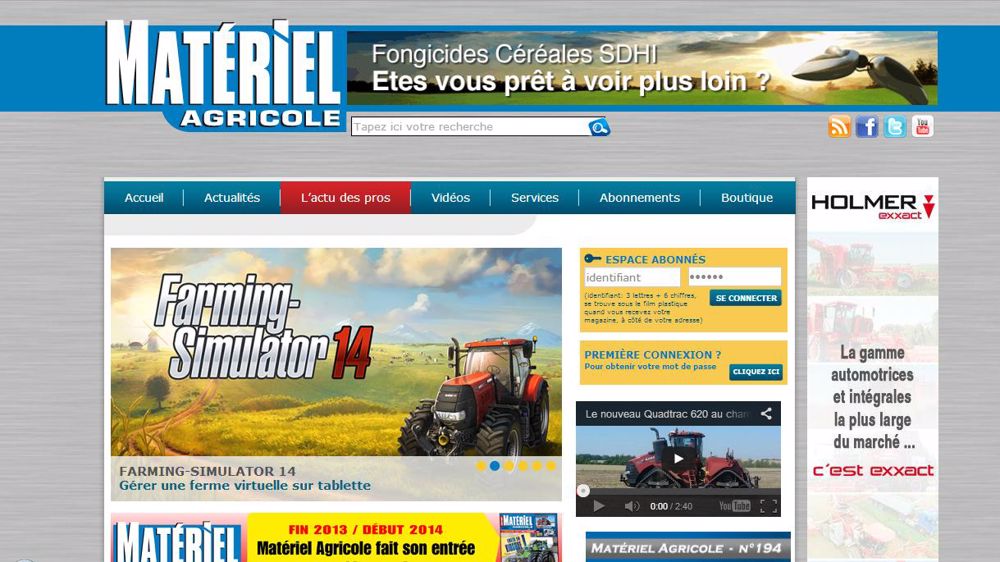 L'intégralité du site en accès libre L'intégralité du site en accès libre