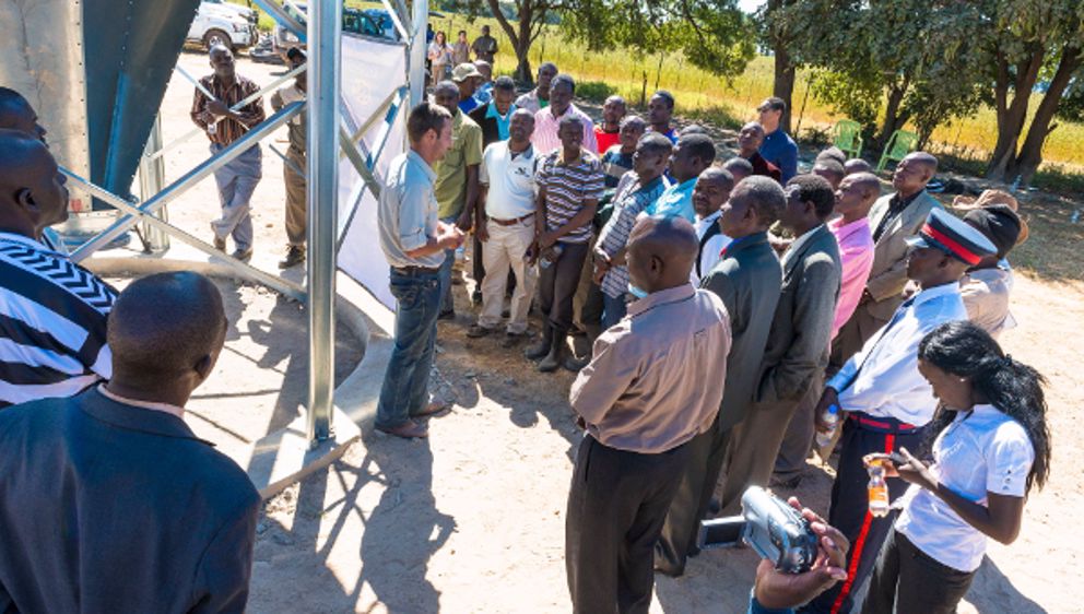 Des silos pour l'Afrique