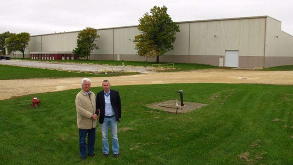 Une usine en Amérique Une usine en Amérique
