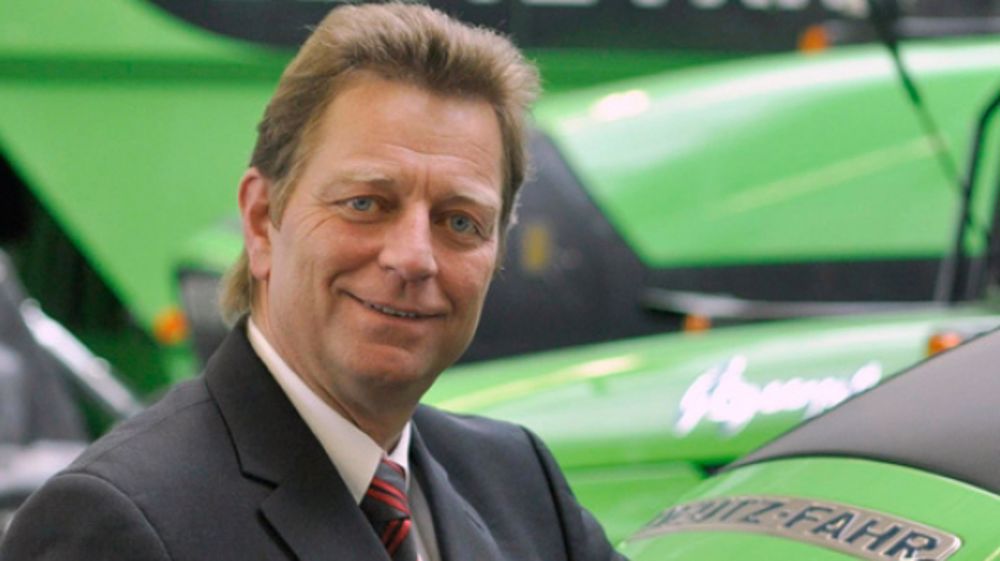 Rainer Morgenstern directeur commercial de Same Deutz-Fahr Rainer Morgenstern directeur commercial de Same Deutz-Fahr