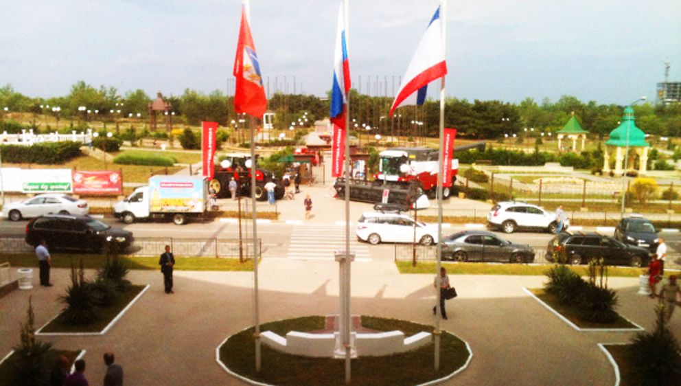 Rostselmash, à son tour, entre en Crimée