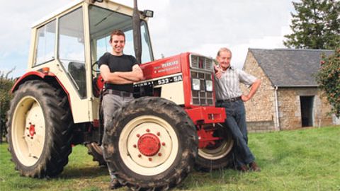 International Harvester 533-SA : règle de trois