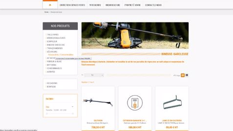 L'électroportatif de Pellenc sur Internet L'électroportatif de Pellenc sur Internet
