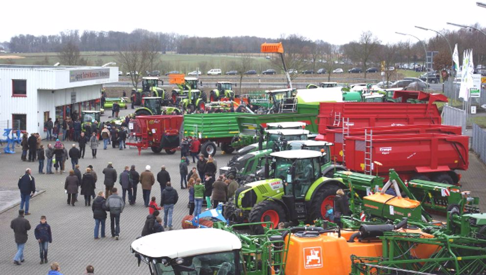 Claas un peu plus exclusif en Allemagne