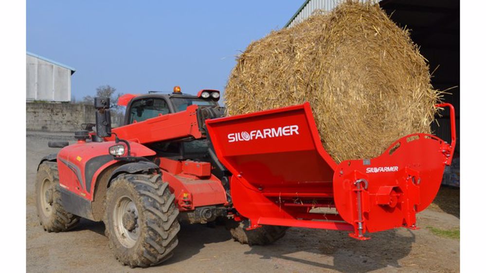 Une dérouleuse frontale Silofarmer