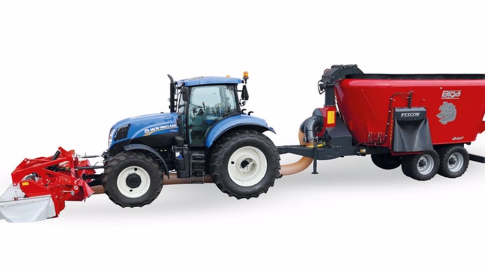 Peecon : La remorque Biga Future récolte, mélange et paille