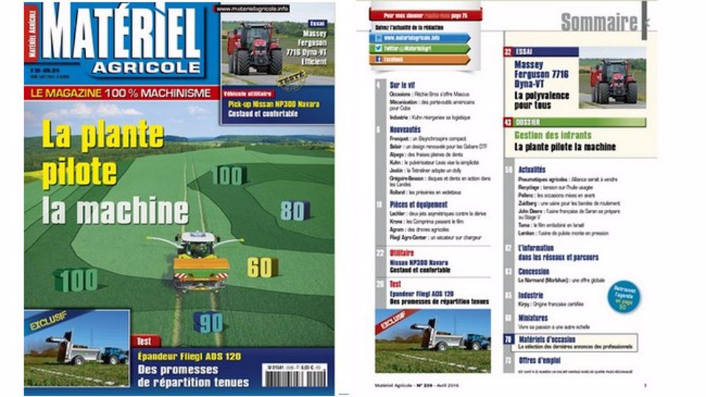 Matériel Agricole n°220 bientôt dans votre boîte aux lettres ou en kiosque !